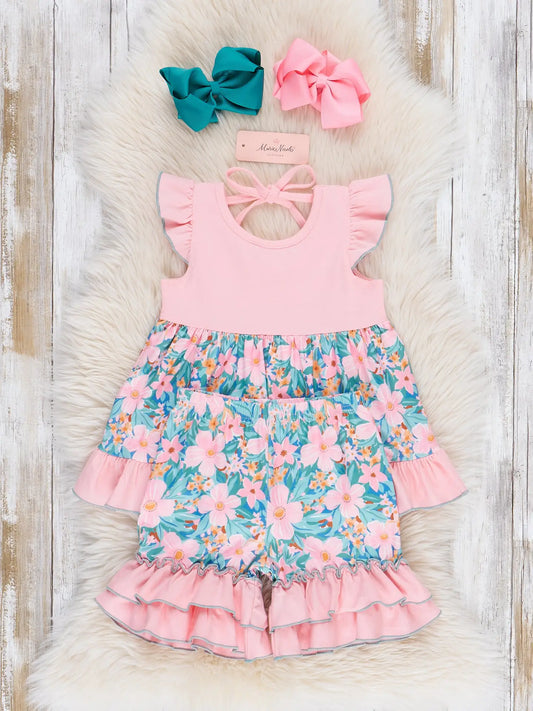 Daffodil Garden Tiered Ruffle Outfit