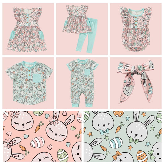 Easter Bunny Hop 2-Piece Pants Set