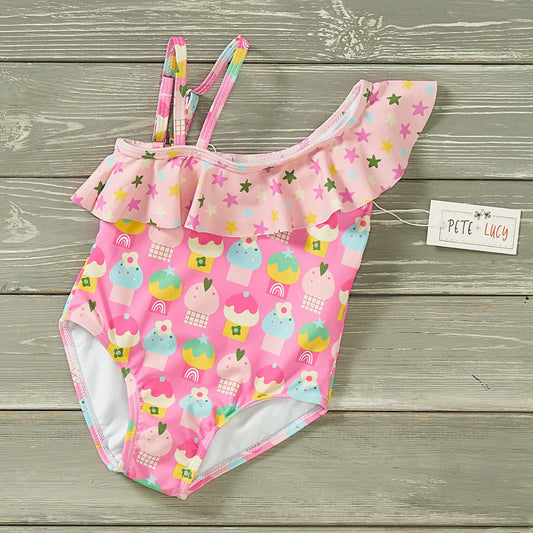 Cute as a Cupcake Swim 1 piece