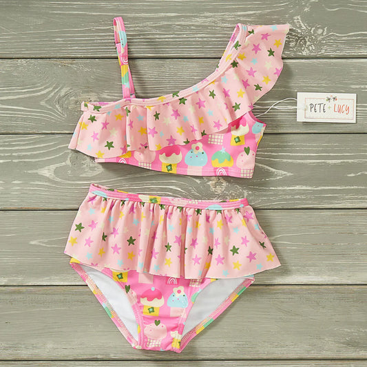 Cute as a Cupcake Swim 2 piece