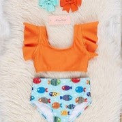 Family Fish Fun Swimsuits | GIRL